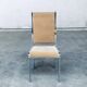 Italian Hollywood Regency Style Modernist Dining Chairs, 1970s, Set of 6