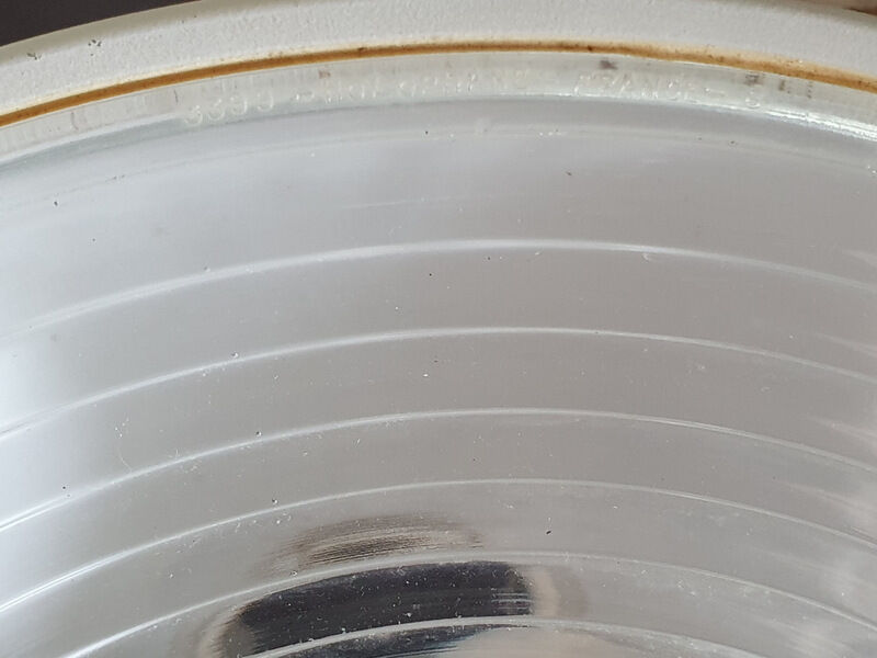 2 Vintage pendant lamps Holophane 1960