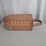 Rattan bottle holder