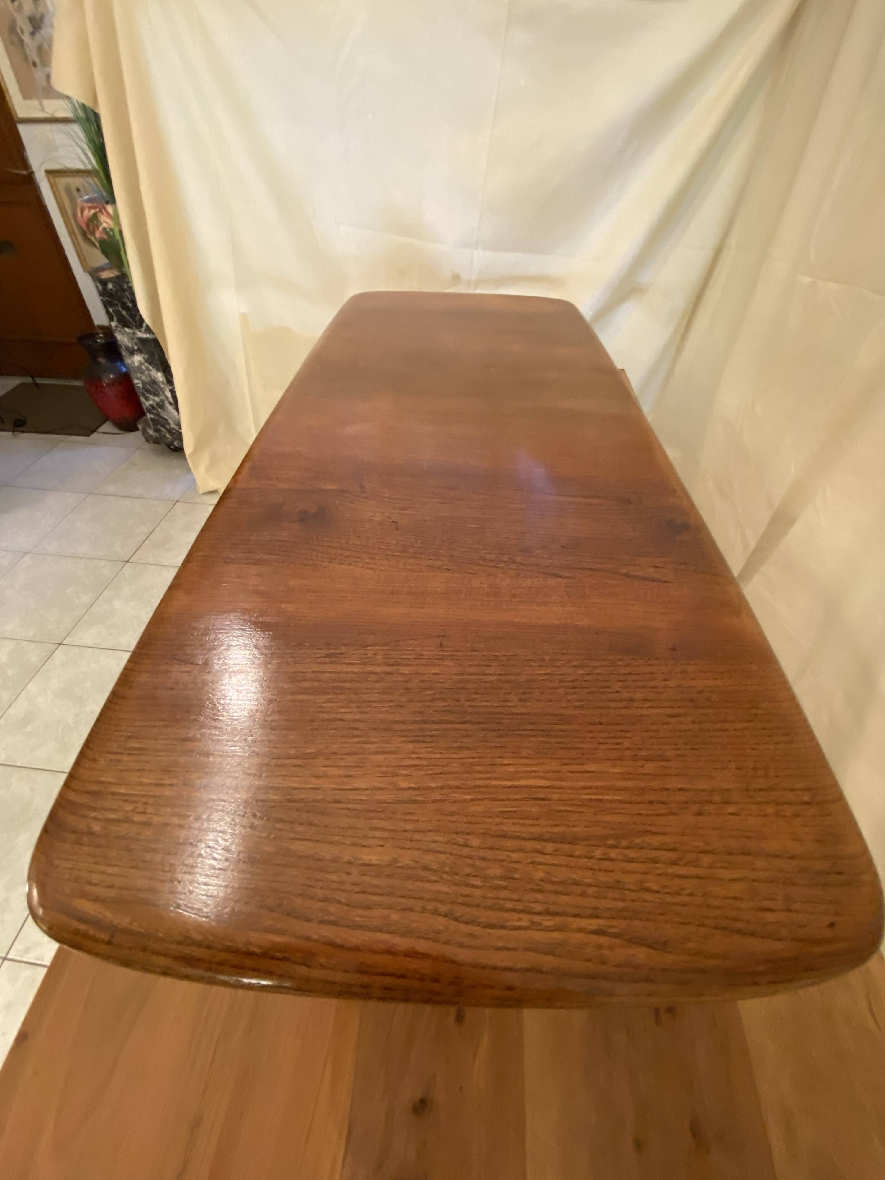 Scandinavian solid wood coffee table