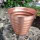 Copper pot cover brushed red/vintage years 70