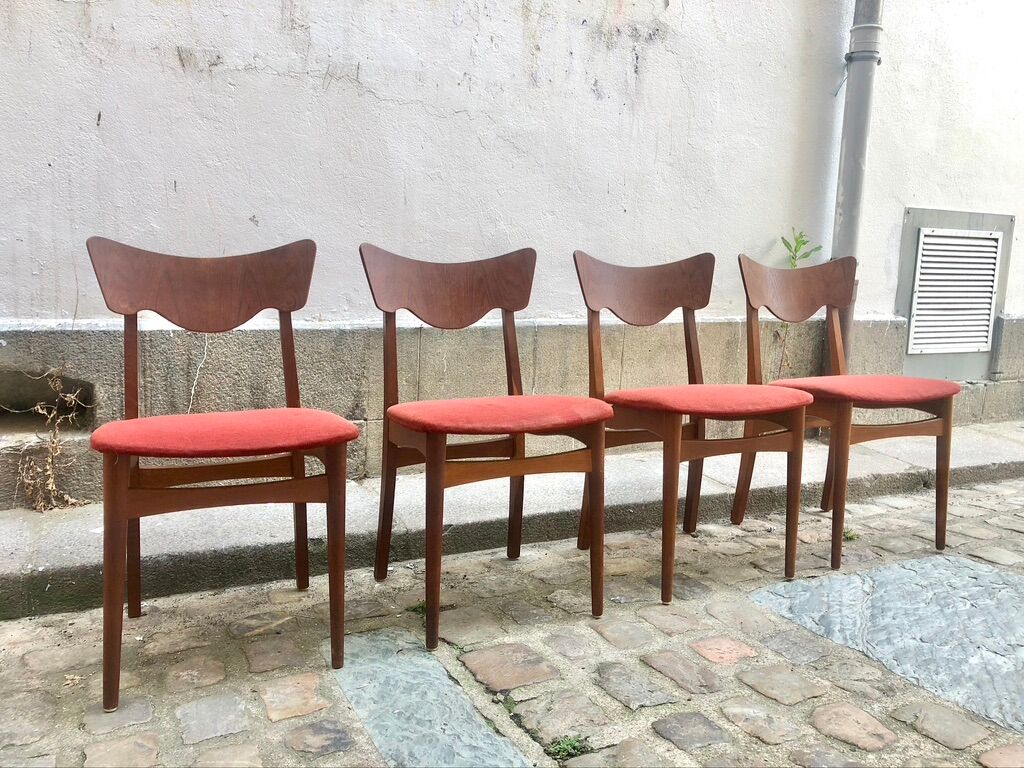Chaises scandinaves vintage