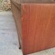 Low teak sideboard 200cm