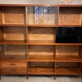 Vintage teak bookcase