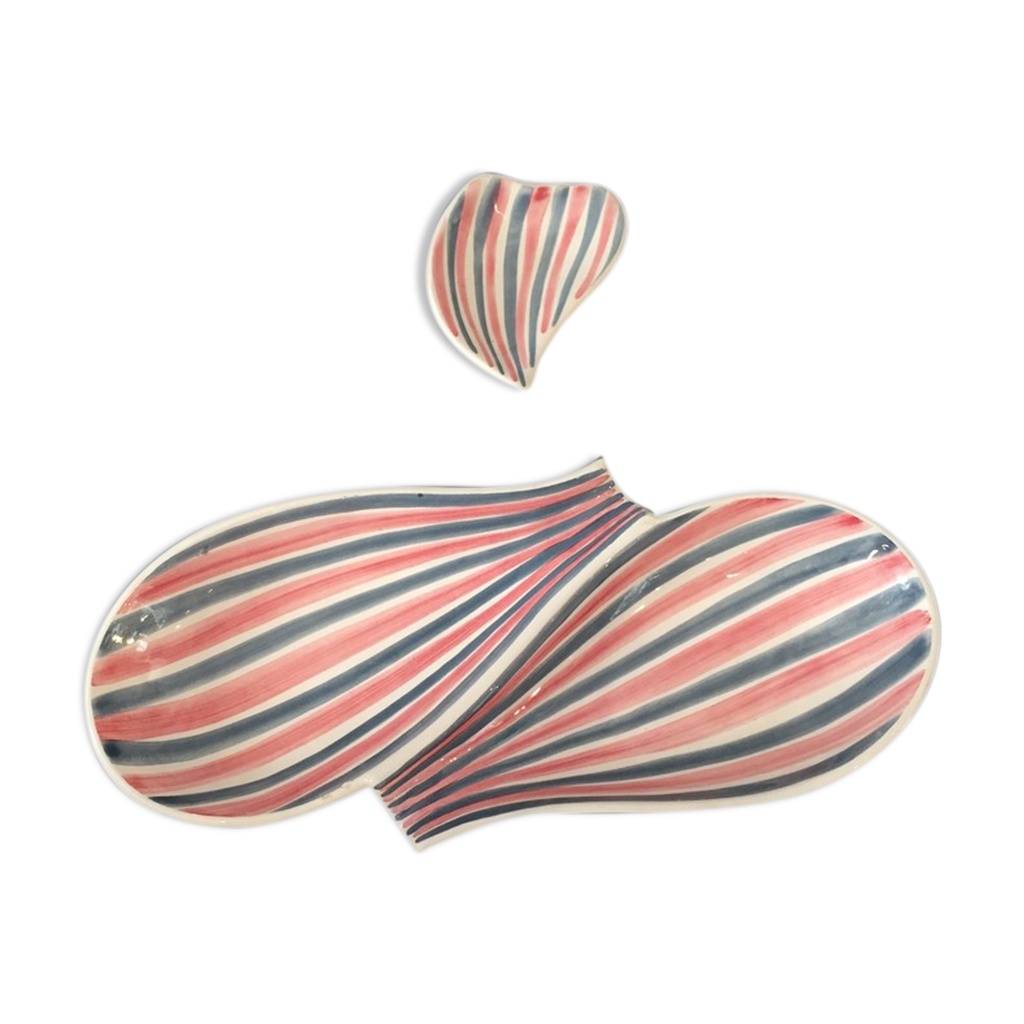 Vide-poche Céramique Droopy Excelsior - Multicolore - Vintage - Occasion