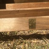 Pair of garden folding chairs
