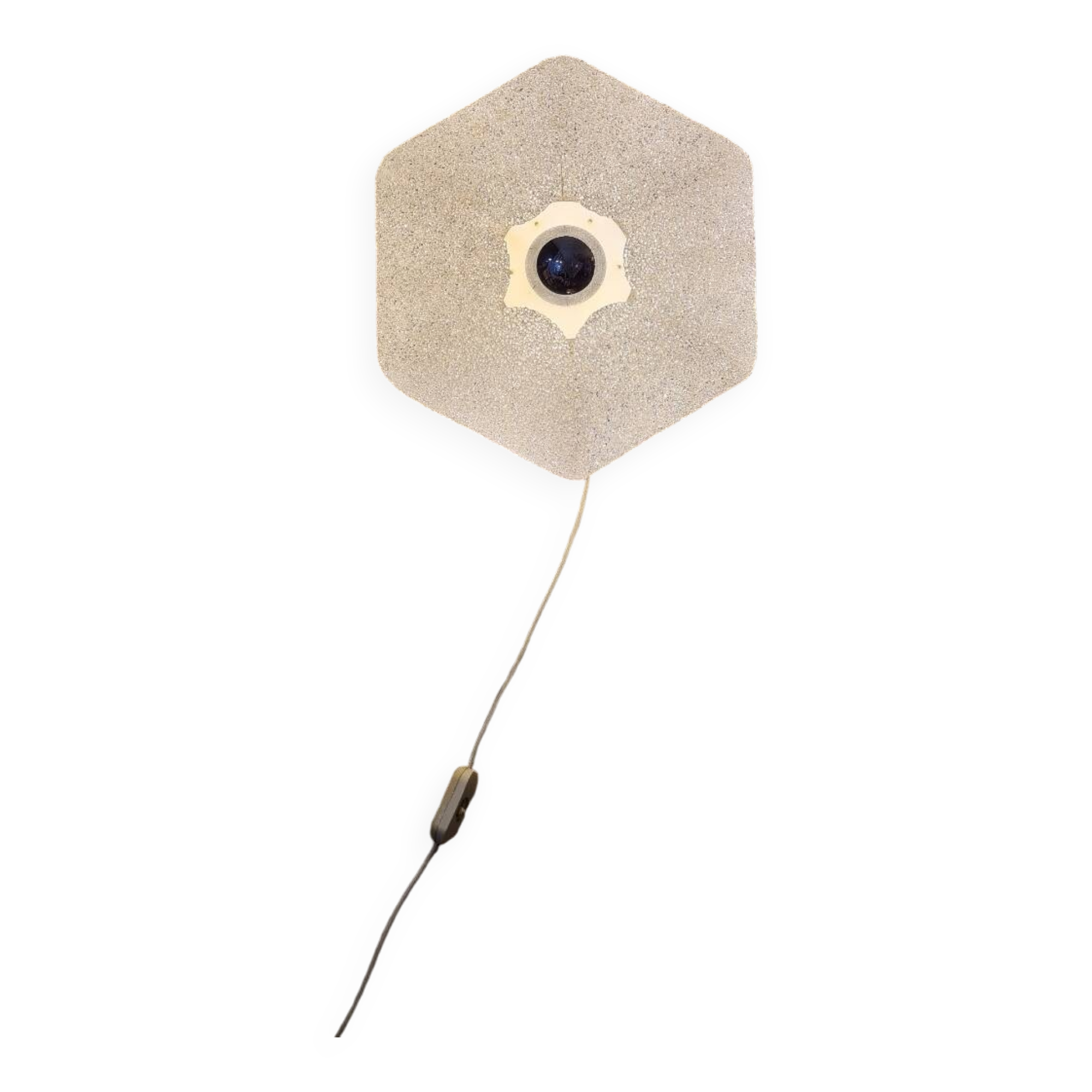 Italian space age wall light