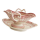 Ancienne saucière Creil & Montereau – Flora Rocaille