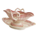 Ancienne saucière Creil & Montereau – Flora Rocaille