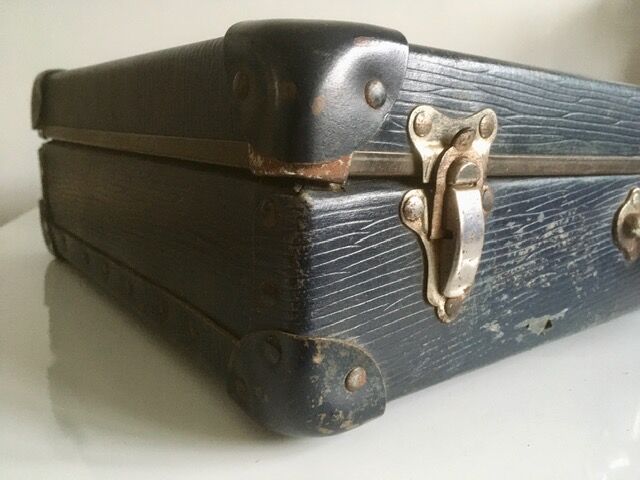 Blue vintage case