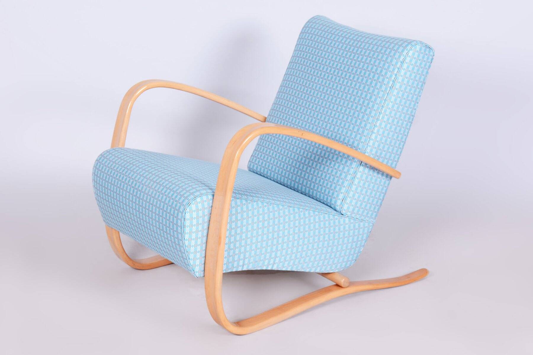 Czech Art Deco H-269 Armchair by J. Halabala for Up Závody, 1930s