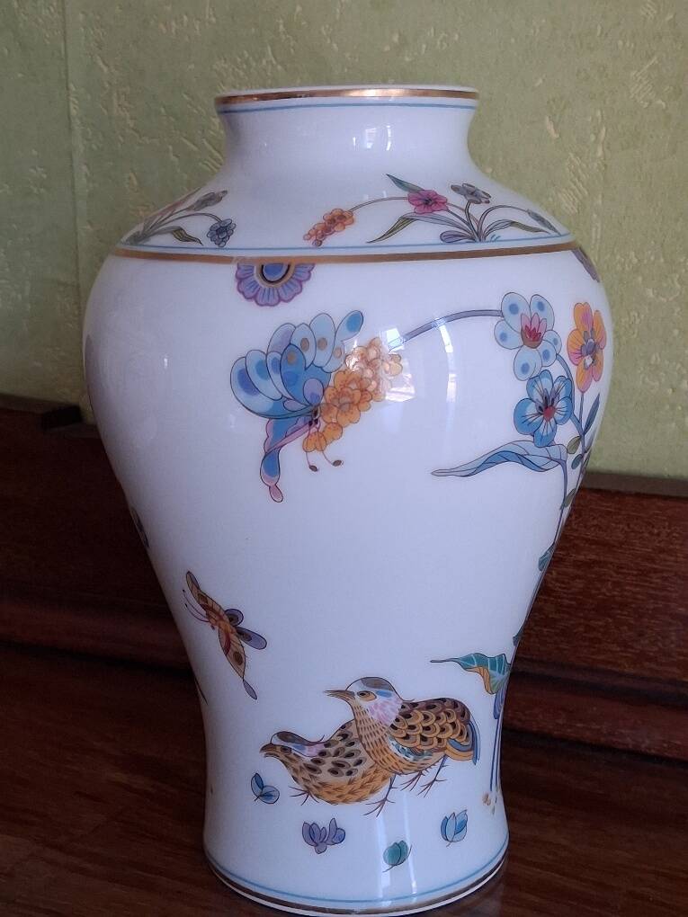 Splendid Haviland porcelain vase