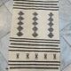 Corridor Kilim black and white handmade v