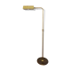 1970s adjustable brass floor lamp by Florian Schulz