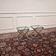 2x Eichholtz side table Criss Cross