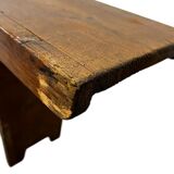 XL vintage solid wood bench / bench