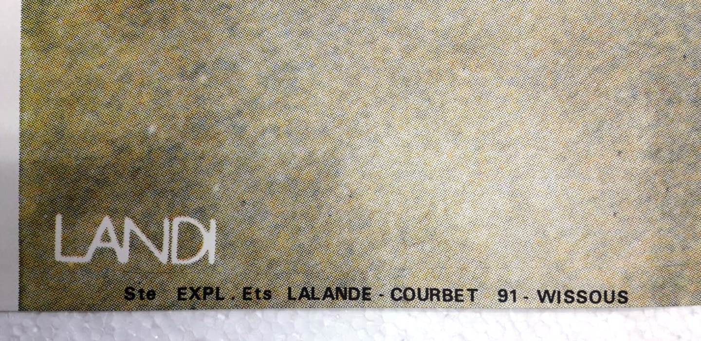 Original film poster "Caesar and Rosalie" from 1972 Romy Schneider, Montand...