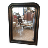 Louis Philippe black and gold mirror 99X72