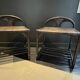 Pair of rattan bedside tables or end tables