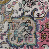 Vintage Persian Tabriz Rug 108x303cm