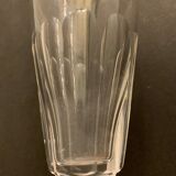 Set de 7 flûtes anciennes en verre soufflé