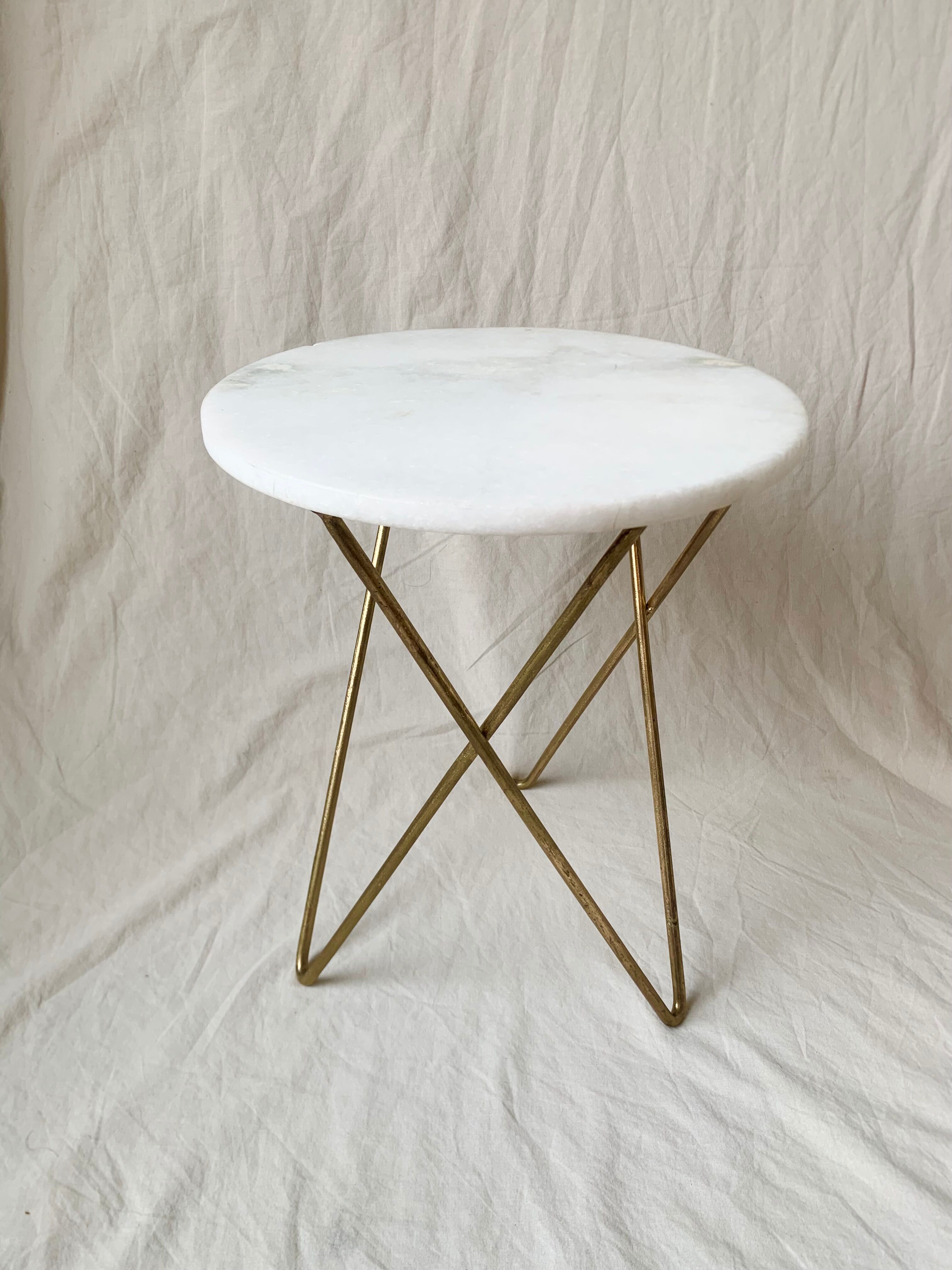 Marble side table