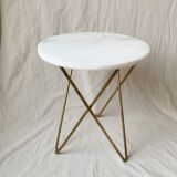 Marble side table
