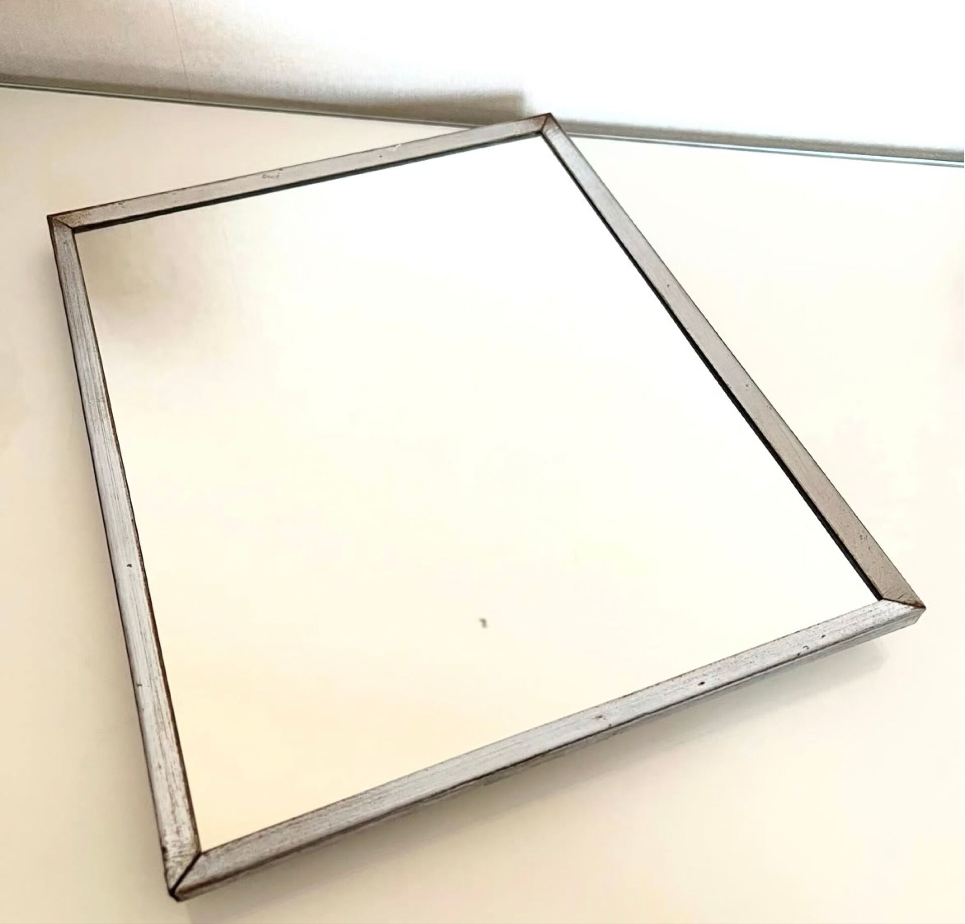 Miroir vintage style barbier