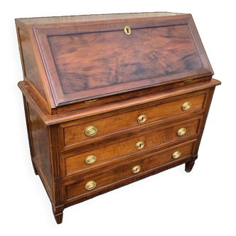 Old sloping secretary / desk