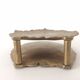 Mail holder, solid brass leaf 1970