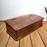 Old wooden box desk