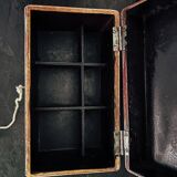 Old wooden kitchen storage box