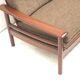 Vintage 2-seater Danish design teak sofa from the 1960s