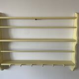 Old wooden wall shelf