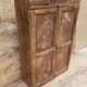 Antique Art Deco cabinet in Burmese teak