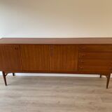 Scandinavian teak row