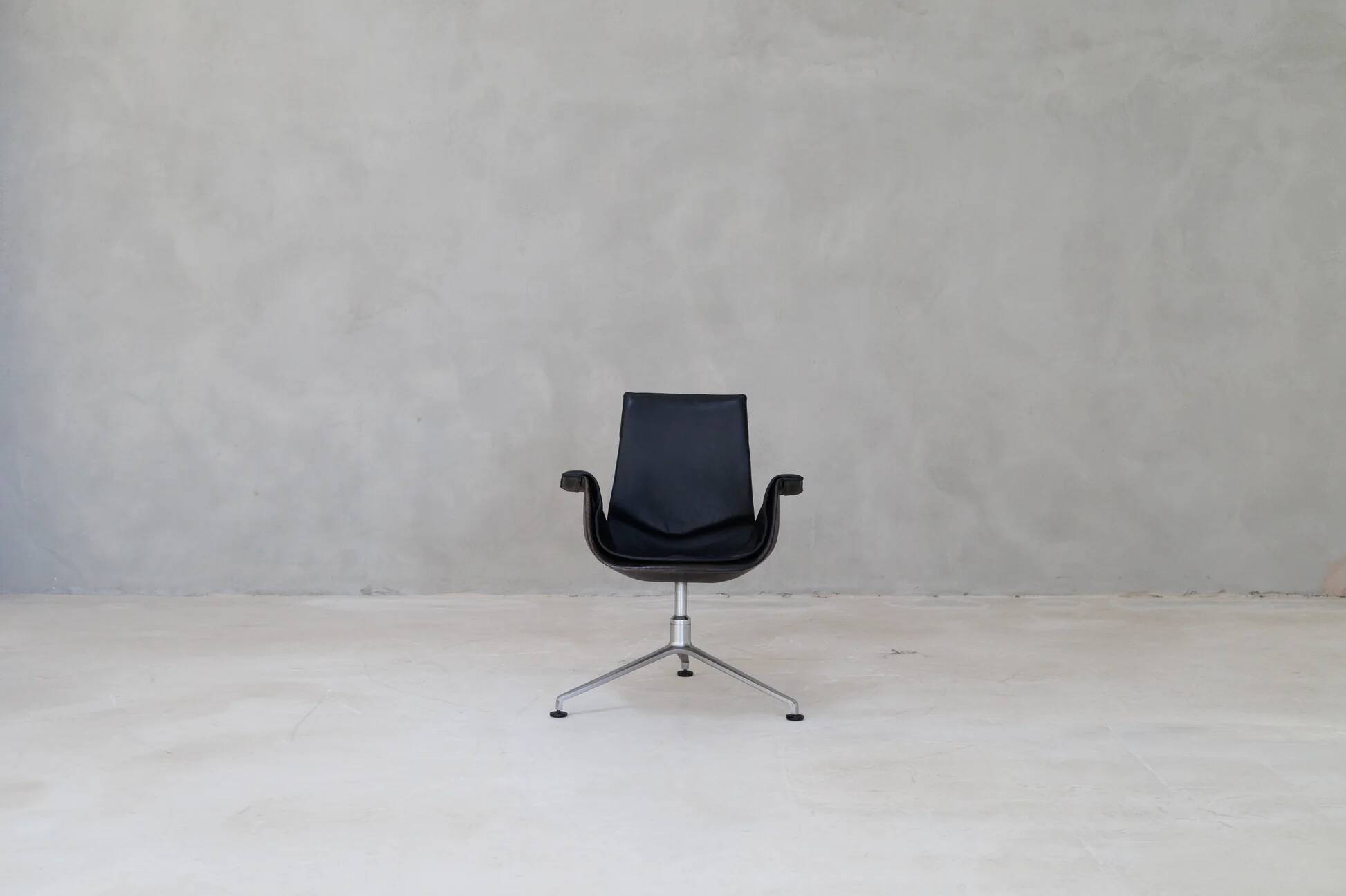 FK 6726 “Tulip” swivel chair by Preben Fabricius & Jørgen Kastholm, Denmark, 1960s