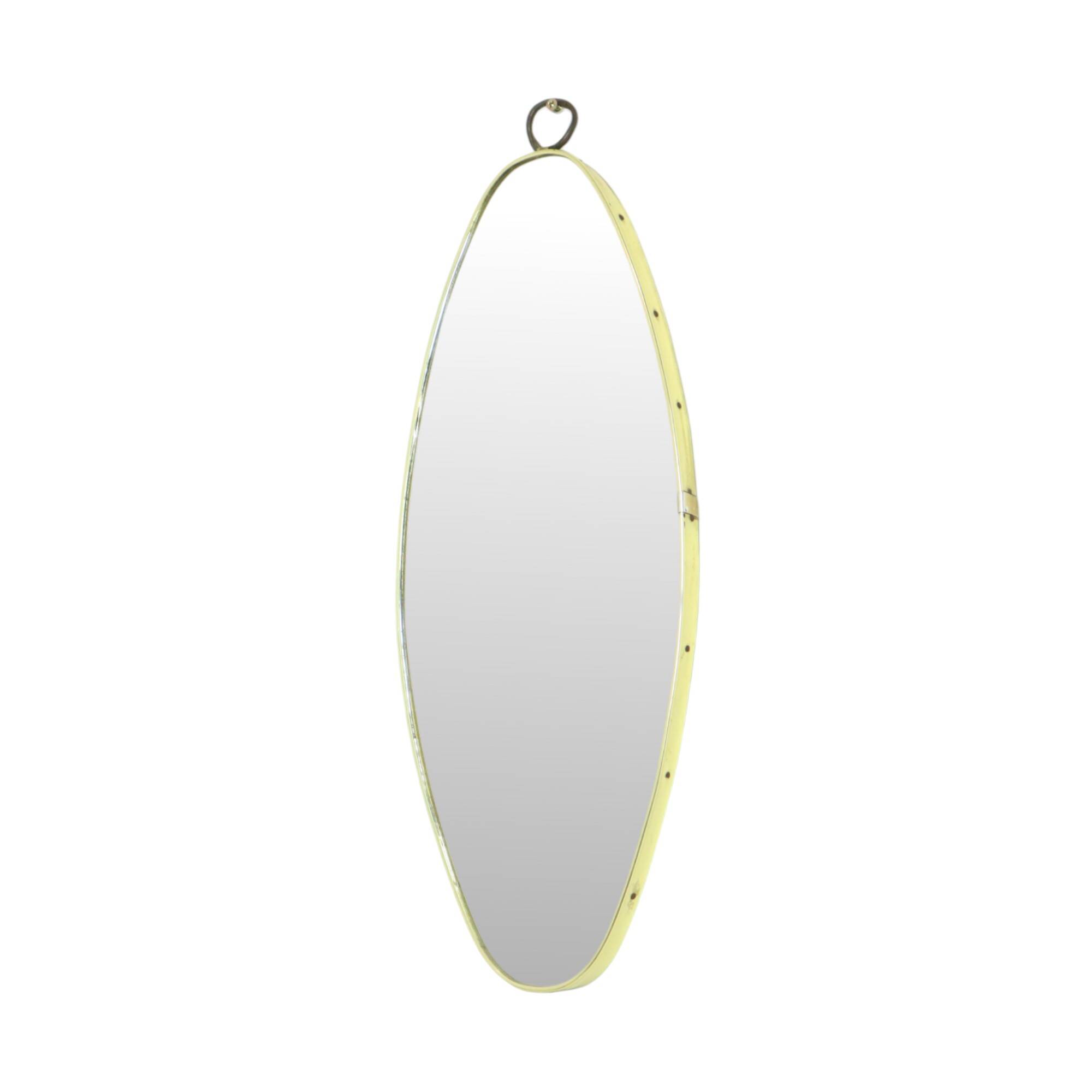 Mid Century Modern Freeform Mirror 50s Rockabilly