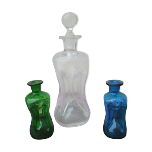Set de 3 bouteilles carafes