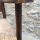 Fauteuil paillé rustique