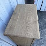 Solid oak storage unit – Contemporary country style