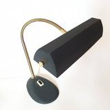 Black airplane desk lamp 1950