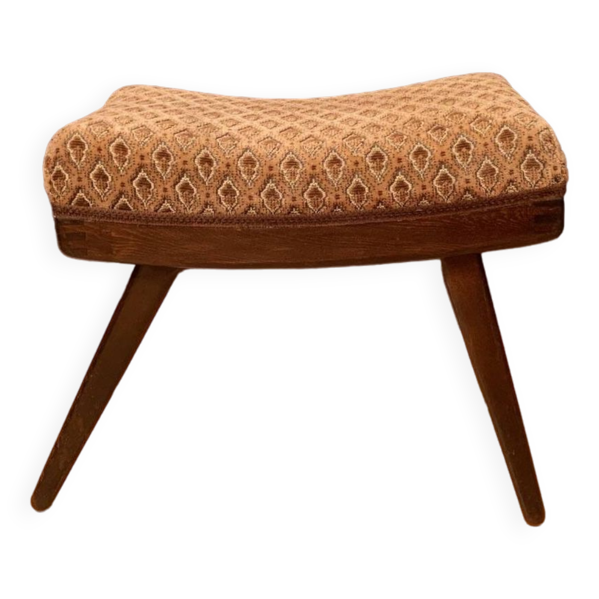 Footstool 3-1021, Gustav Bergmann, Germany, 1950s