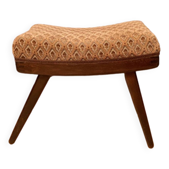 Footstool 3-1021, Gustav Bergmann, Germany, 1950s