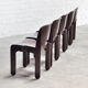 'Universale' Chairs model 4869 by Joe Colombo for Kartell, Set of 5, 1970s