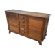 Buffet de sinistré René Gabriel vintage pieds compas