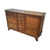 Buffet de sinistré René Gabriel vintage pieds compas