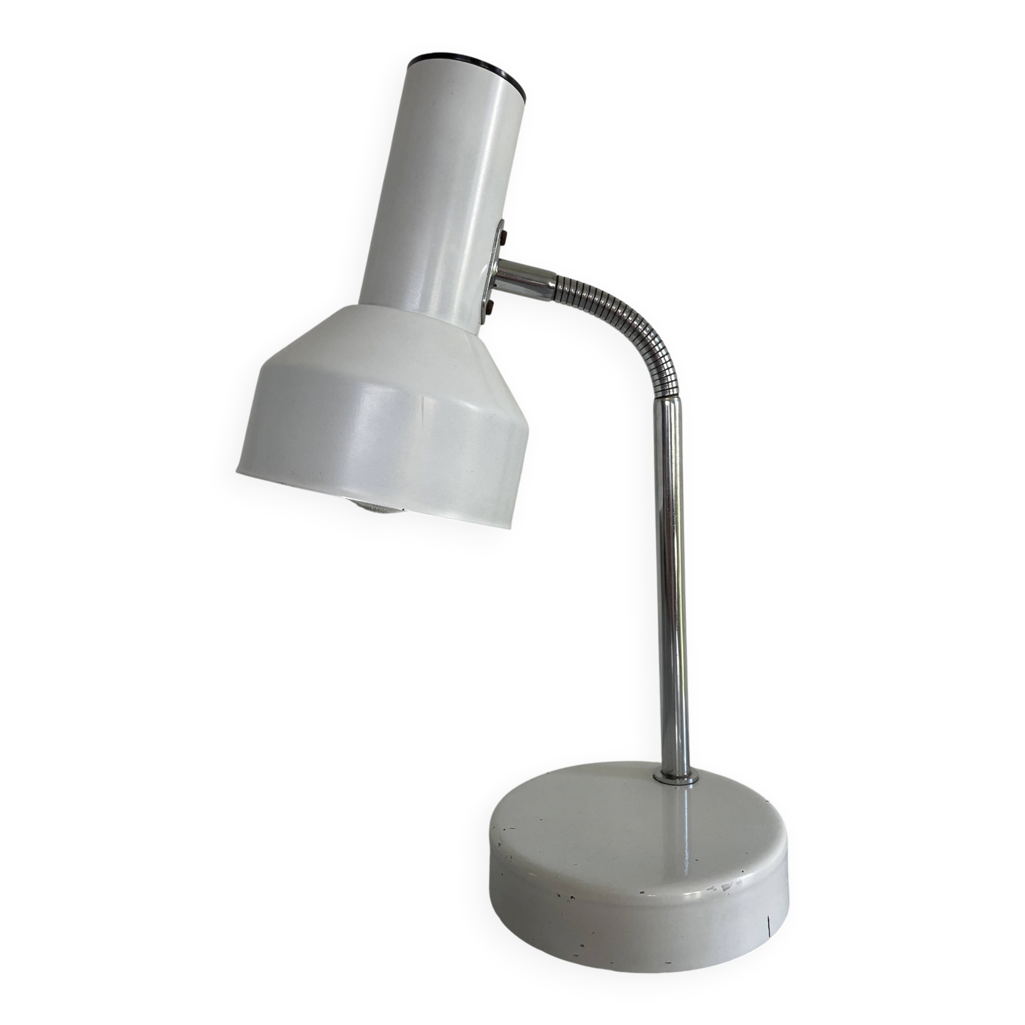 White desk light
