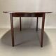 Table haute palissandre Design Scandinave "Ole Wanscher" 1950.