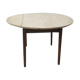 Table ronde rabattable